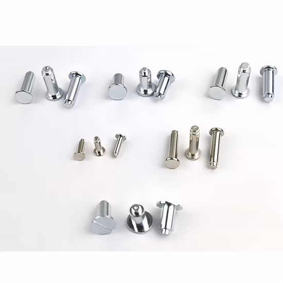 China Manufacturers Fastener Semi Tubular Rivet Tubular Rivets Flat Head Rivet Solid Rivet